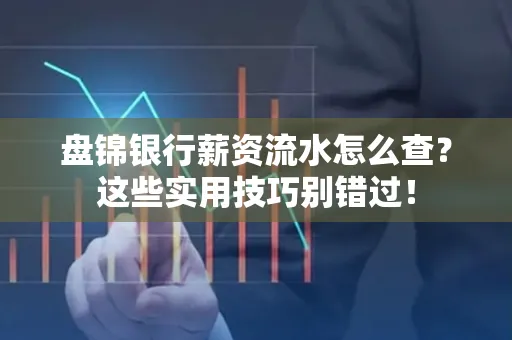 盘锦银行薪资流水怎么查？这些实用技巧别错过！