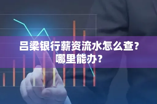 吕梁银行薪资流水怎么查?哪里能办?