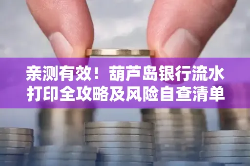 亲测有效!葫芦岛银行流水打印全攻略及风险自查清单